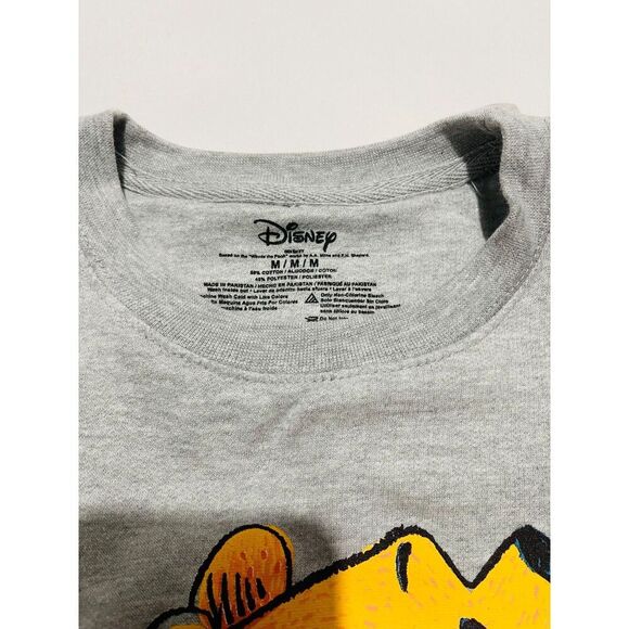 Disney Winnie the Pooh sweatshirt big colorful caracter casual comfy women's M - Picture 4 of 4